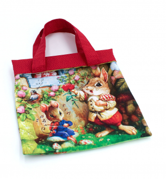 Geschenkbeutelchen Häschenständchen